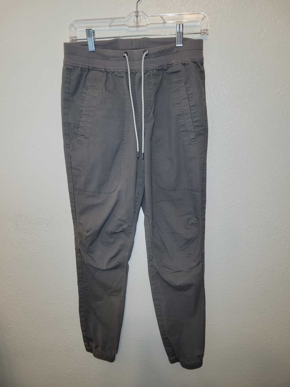 Vuori Ripstop Climber Jogger Pants Men's Small Gray Organic Cotton Drawstring